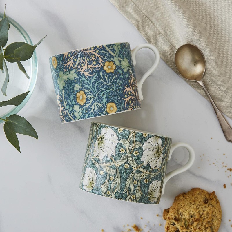 Portmeirion Spode Morris & Co Pimpernel and Seaweed (Pack of