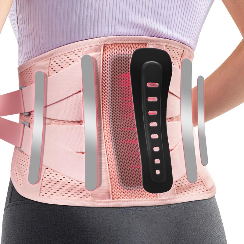 Faja lumbar para mujeres con dolor de espalda baja, soporte
