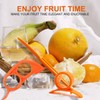 3Pcs Orange Peeler Tools Citrus Peel Cutter Plastic Easy Fruit