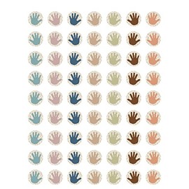 Teacher Created Resources Everyone is Welcome Helping Hands Mini Stickers, Pack of 378