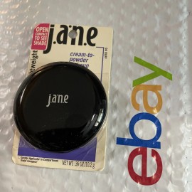 J.a.n.e VINTAGE j.a.n.e JANE cream to powder makeup 04 BUFF  discontinued RETAIL CARD