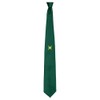 Deitert Shooting Tie Extra Long with Embroidered Emblem, Green