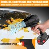 Cordless Leaf Blower with Battery and Charger, 400,000 RPM Turbo