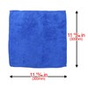 EZAUTO WRAP 3 pcs Microfiber Cleaning Cloth Towel Rag Car