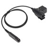 U94 PTT Adapter Cable 35.4in Walkie Talkie Headset Connector Cable