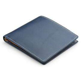 ABIES L.P. Tochigi Leather Bi-folding Wallet, Genuine Cowhide Leather, Made in Japan (No Coin Pocket) - -