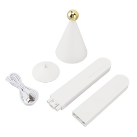Levitating Lamp Touch Control 360° Rotating 3 Levels Brightness 3 Color Temperature 800mAh USB Type C Magnetic Table Light for Gifts Home