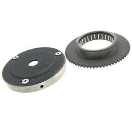 2EXTREME Starter Freewheel with Starter Ring 16 mm Compatible with Explorer ATU Race GT50, GENERIC XOR, Cracker 50 Spin 50 GE, KEEWAY RY6 50, CPI Oliver City 50, RY8 50, AGM Firejet YY50QT-27