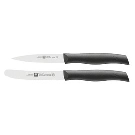 Zwilling Messerset Twin Grip 2 teilig, Edelstahl, Silber/Schwarz, 38 x 28 x 28 cm, 2-Einheiten