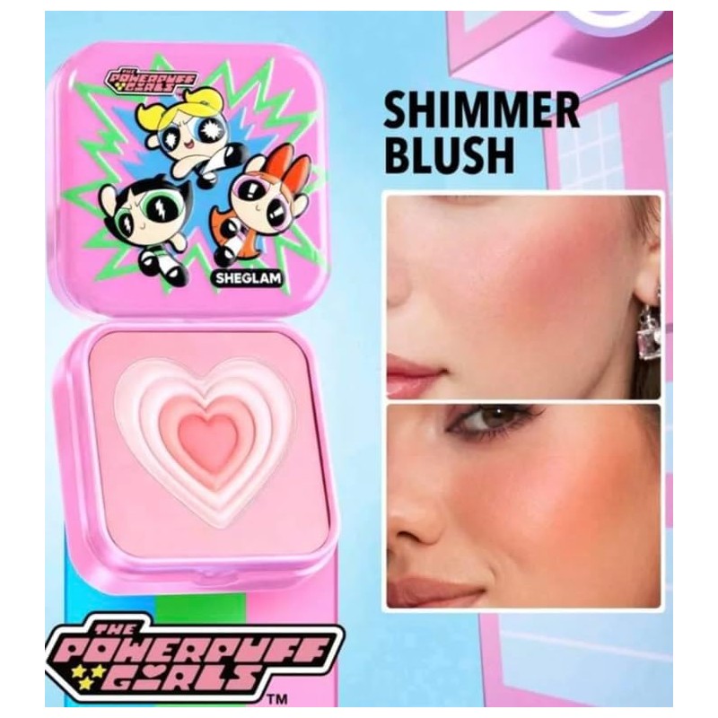Sheglam Blush Chicas Superpoderosas - Powerpuff Girls X SHEGLAM