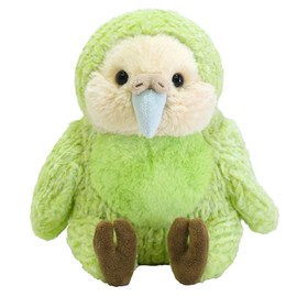 Sun Lemon Fluffies M Kakapo 7.9 x 8.7 x 7.9 in (20 x 22 x 20 cm) Plush Animal Cute Rare Animal Series P-1073