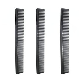 Peine de corte de fibra de carbono, peine profesional de 8.3 pulgadas, peine antiestático resistente al calor para todo tipo de cabello, peine de pelu