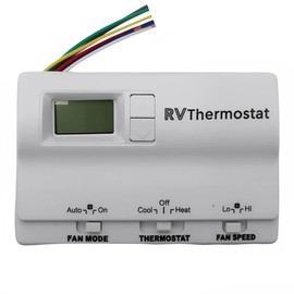 T-Stat Wall Digital Thermostat fits Coleman Mach 8330-336 337 338 339 368 386 Heat/Cool Air Conditioner Digital Thermostat White Temperature Adjustment from 37℃ to -1 ℃ Compatible with 83303862 White