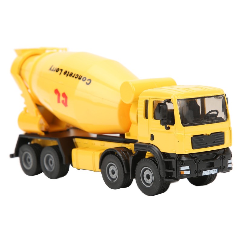 1:50 Concrete Mixer Truck Model Simulation Alloy Engineering Transport Vehicle