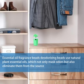 Pet Scents Deodorizing Beads,Long-Lasting Air Freshener Beads - Air Freshener Odor Absorber Long-Lasting & Safe Beads For Pet Odor Elimination, Home, Car, Or Offices