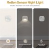 3pcs Wireless Battery Powered Motion Sensor Night Light 6.56ft Detecting