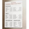 ArkWisdom AIR FRYER COOKING TIMES CHEAT SHEET KITCHEN GREAT GIFT