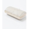 niana Party Bag, Clutch Bag, Handbag, Pearl, Satin, beige