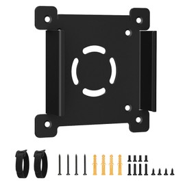 Motiexic Mini PC Mount for Dell N10D Wyse 3040, Wall Mount, Vesa Mount, Under Desk Mount Only for Dell Wyse 3040 Thin Client, for Dell Micro PC Mount wr Cable Ties, Easy to Install