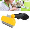 Dog Deshedding Brush Reduce Loose Hair Safe Professional Large Pet