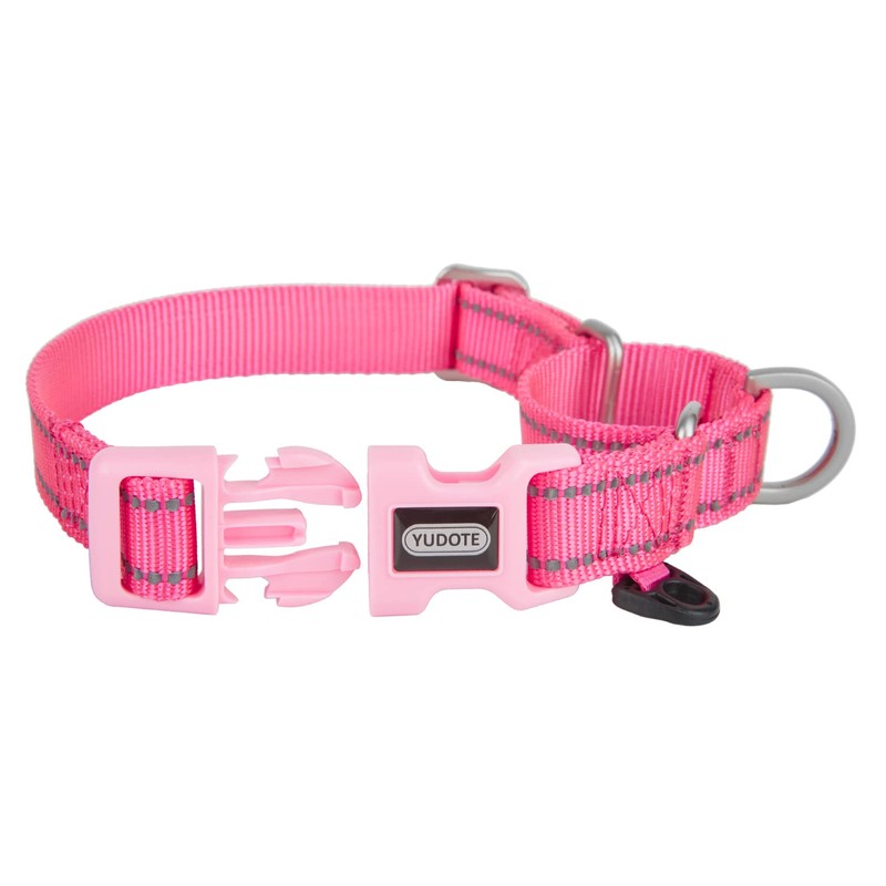 YUDOTE Reflective Martingale Dog Collars, Escape Proof Anti-Pull Training Collar