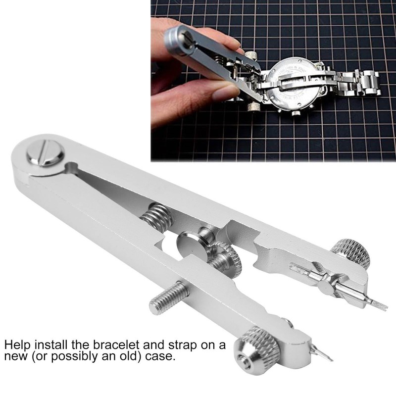 Watchband Plier, Watch Spring Bar Plier Tool Set with 8