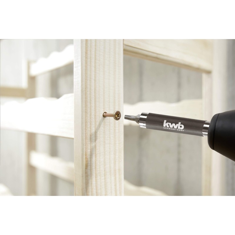 kwb 23-Piece Bit Set with Socket Adapter and Bit Holder