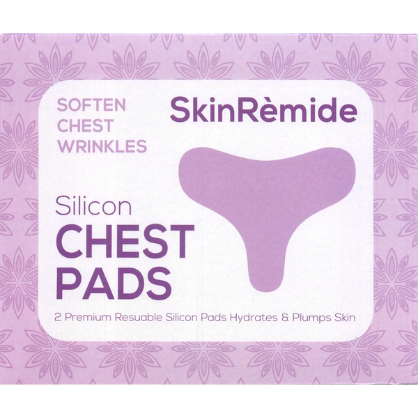 Skinremide 2 Silicon Chest Wrinkle Pads - Anti Wrinkle Premium