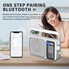 YOWGULF AM FM Radio with Best Reception,Blue