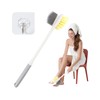 13.6" Long Handle Exfoliating Body Scrubber 2-in-1 Dual Sided Bath