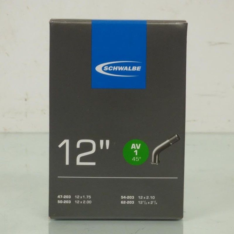 Schwalbe 47/62-203 Bicycle Inner Tube Black