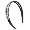 FASOTY 5 Pack Rhinestone Headbands Fashion Double Rows Bling Crystal