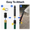 High Pressure Garden Hose Nozzle for Car Washing - Adjustable