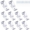 GAOHAN 10 Sets Roman Blind P Clip, Plastic Roman Roller