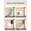 SARDVISA Furniture Wall Protector, 8Pcs(0.71" Thick) + 12Pcs(0.12" Thick) EVA