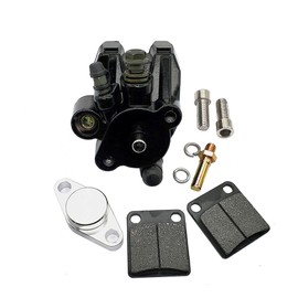 Tianfeng Pinza de freno trasera para Honda TRX 300EX 400EX 250X 300X 400X ATC 200X 350X Sportrax Fourtrax con pastillas