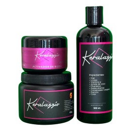 Shampoo Para Rizos + Activador De Rizos Keralazzio Premium