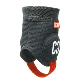 Centrano Unisex - Adult Core Ankle Guards, Black, One Size