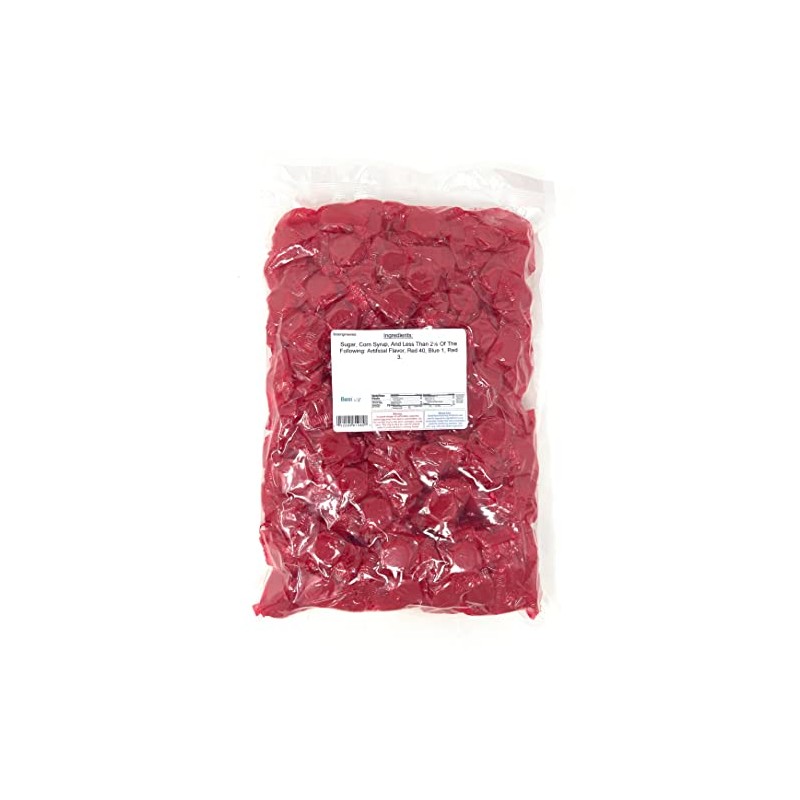 Yankee Traders Brand Cinnamon Buttons Wrapped Candy, 4 Pound