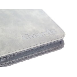 Guardz - 4 Pocket Zip Trading Card Album Binder Folder - 160 Side Loading Pockets - Denim Effect