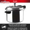 MAGEFESA Avant 8.5-Quart Pressure Cooker, made of very resistant aluminum,
