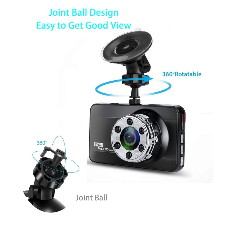Car Dash Cam Mount bracket for ORSKEY TOGUARD Claoner YUNDOO
