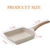 Tamagoyaki Pan Nonstick, Oven Safe Japanese Omelette Pan with Detachable