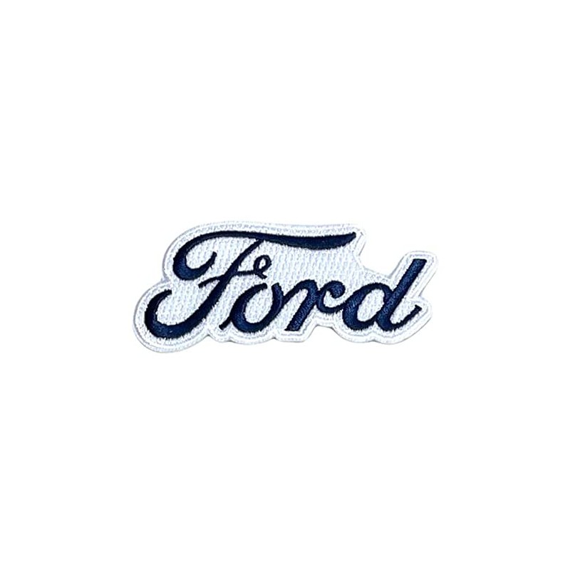 Ford Script Logo Patch for Clothes, Dress Hat, Jeans, DIY
