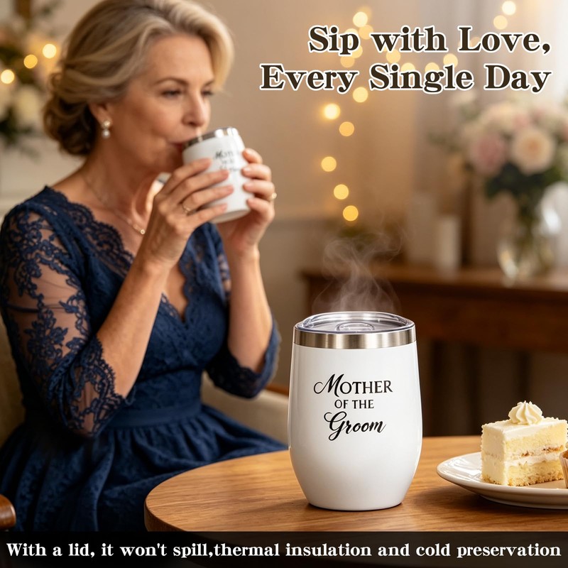 Mother of the Groom Gifts Set for Wedding Day Mom