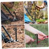 BESPORTBLE 40pcs Camping Tent Stakes Windproof Design Plastic Outdoor Snow