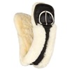 Equinate Western Moon Girth Anatomical Real Lambskin Short Girth Saddle