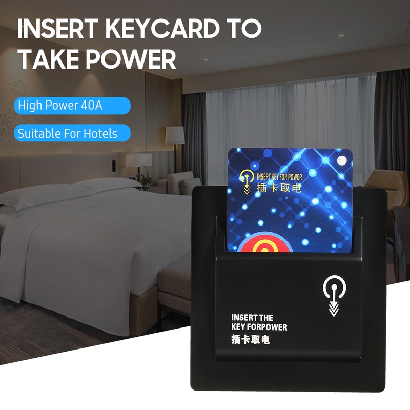 Hotel High-power 40A Power Off Energy Saving Saver Mechanical Power