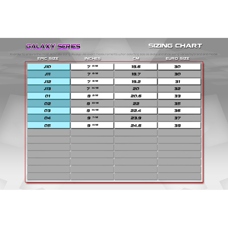 Epic Skates Epic Galaxy Elite Purple, Youth 2