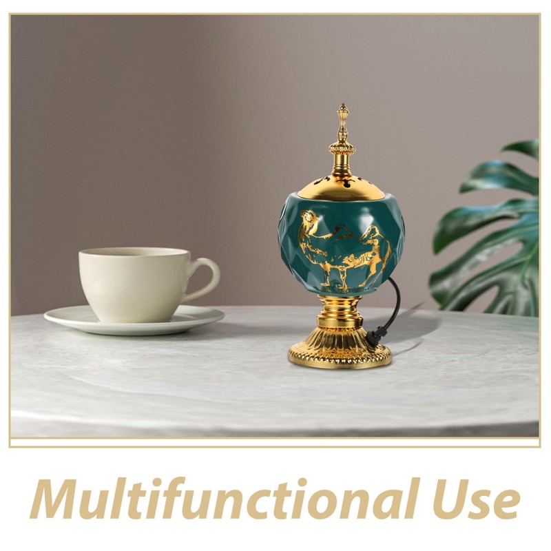Gatuida Incense Holder Electric Censer Burner: Home Decor Incense Burner